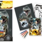 Set per Colorare Jurassic Worls - Virca