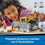 60466 Bulldozer Giallo - Lego