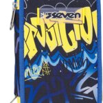Astuccio 3 Zip Hidden Boy - Seven
