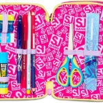 Astuccio 3 Zip SJ Gang Game Led Girl - Seven