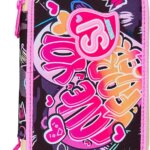 Astuccio 3 Zip SJ Gang Game Led Girl - Seven