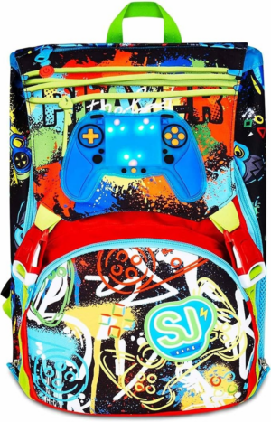 Zaino Big SJ Gang Game Led Boy - Seven