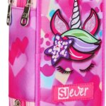 Astuccio 3 Zip SJ Gang Unicornside Girl - Seven