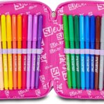 Astuccio 3 Zip SJ Gang Unicornside Girl - Seven