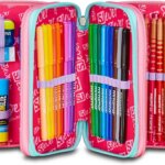 Astuccio 3 Zip SJ Gang Multiheart Girl - Seven