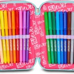 Astuccio 3 Zip SJ Gang Multiheart Girl - Seven