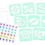 Glitter Dots Stencil Adesivi - Crayola