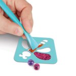 Glitter Dots Stencil Adesivi - Crayola
