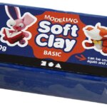 Soft Clay Basic Pasta Modellabile Blu 500g - Creativ compa