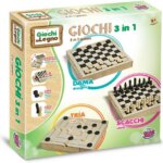 Dama + Scacchi Legno - Maggio