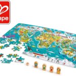 Puzzle Mappa del Mondo 2 in 1 - Hape