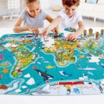 Puzzle Mappa del Mondo 2 in 1 - Hape