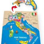 Puzzle legno Italia- Lena