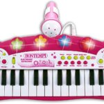 Tastiera Elettronica 24 Tasi c-Microfono Girl - Bontempi