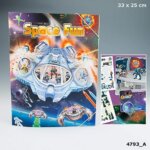 Album Space Fun c-Stickers Top Model - Crems