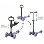 Monopattino Mini 3 in 1 Delluxe Blu - Micro