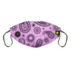 Mascherina Rosa Nero Tg. M - Daddato