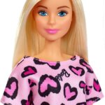 Barbie Bionda Abito Cuoricini - Mattel