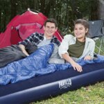 Airbed Blu Floccato Matrimoniale - Bestway