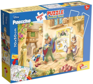 35 pz. Pinocchio Double Face - Lisciani