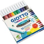 Pennarelli Giotto Turbo Maxi 12 pz. - Fila
