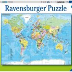 200 pz XXL Mappa del Mondo - Ravensburger