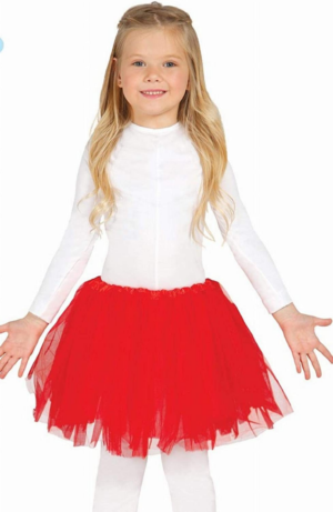 Tutu Rosso Bambina - Guirca