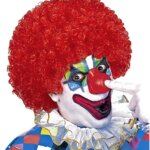 Parrucca Clown Rossa - Widmann