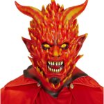 Maschera Diavolo in Fiamme - Widmann