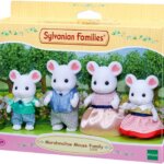 Famiglia Topolini Bianchi Marshmallow - Sylvanian Families