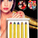 Set 5 Matite Glitter - Widmann