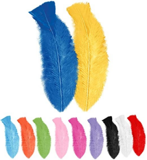 50 Piume Multicolor- Widmann