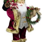 Babbo Natale con Sacco e Doni 60 cm - PM Euro-Trading