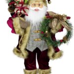 Babbo Natale con Sacco e Doni 60 cm - PM Euro-Trading