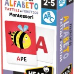 Flashcards Alfabeto Tattile e Fonetico Montessori - Headu