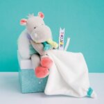 Burattino Ippopotamo 20 cm - Doudou
