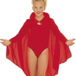 Mantello Rosso 90 cm. - Widmann