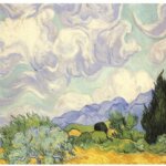 1000 pz Van Gogh Campo con i Cipressi - Piatnik