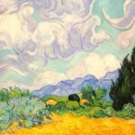1000 pz Van Gogh Campo con i Cipressi - Piatniik