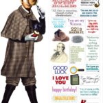 Biglietto Sagomato Sherlock Holmes - Levi
