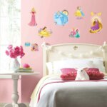 Stickers Glitter Attacca e Stacca Principesse - Room Mates