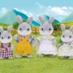 Famiglia Cotton tail Rabbit - Sylvanian Families