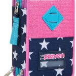 Astuccio 3 Zip Pinking Blue - Seven