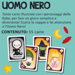 Carte dei Bimbi Uomo Nero - Lisciani