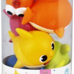 Set 6 Personaggi in Barattolo Baby Shark - ODS