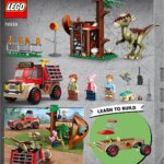 76939 La Fuga del Dinosauro Stygimoloch - Lego