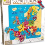 Puzzle 17pz Scopri L' Europa - Teorema