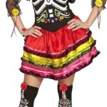 Abito Mujer Dia de los Muertos Tg M - Widmann