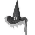 Cappello Strega Nero con Tulle - Widmann