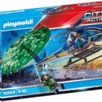 70569 Elicottero della polizia e fuggitivo - Playmobil